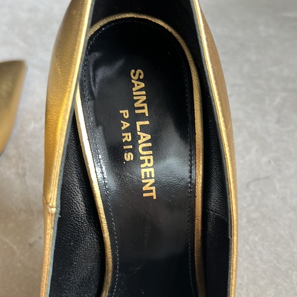 Gold Opyum YSL heels size 39 - Picture 5 of 11